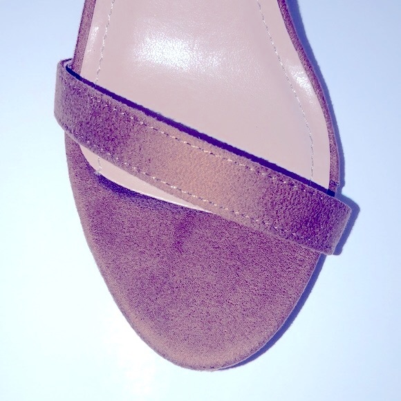 New Glam Brown Lace-up Heels - Picture 2 of 6